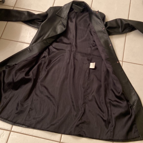 Genuine Leather Coat - Picture 10 of 13